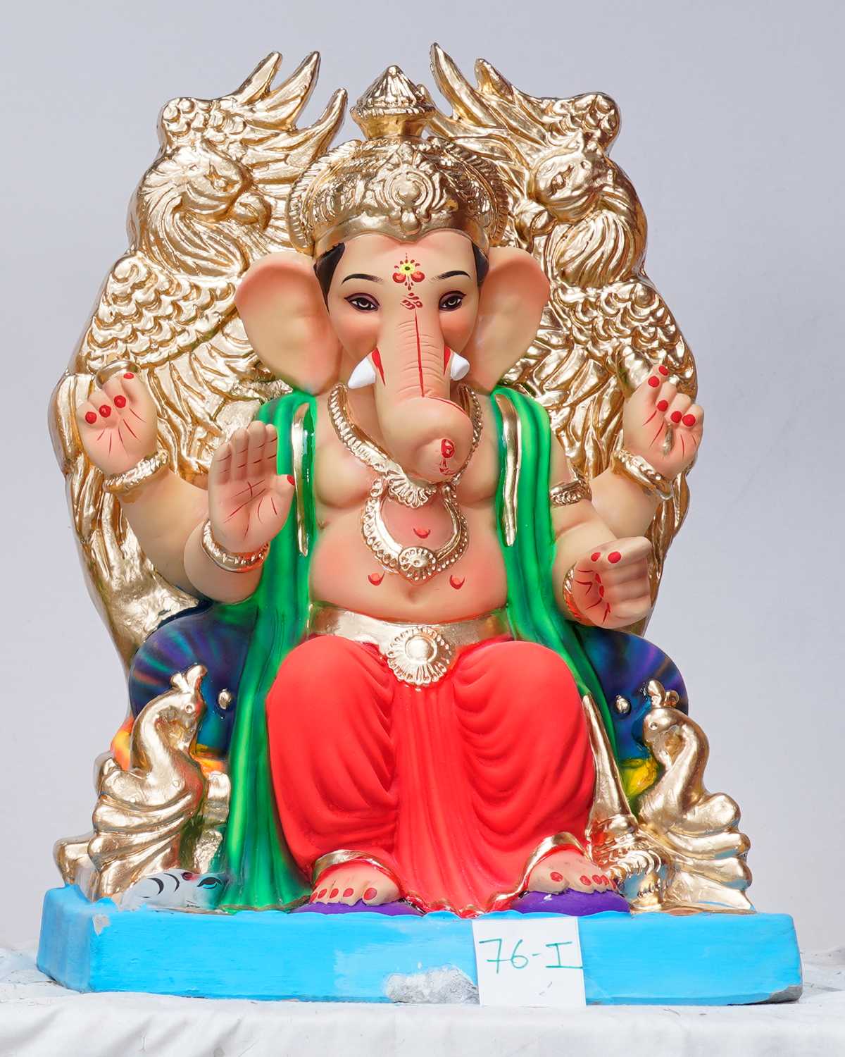 Lalbaug Cha Raja Ganpati Idol Atharv Eco Friendly Ganesh Idols