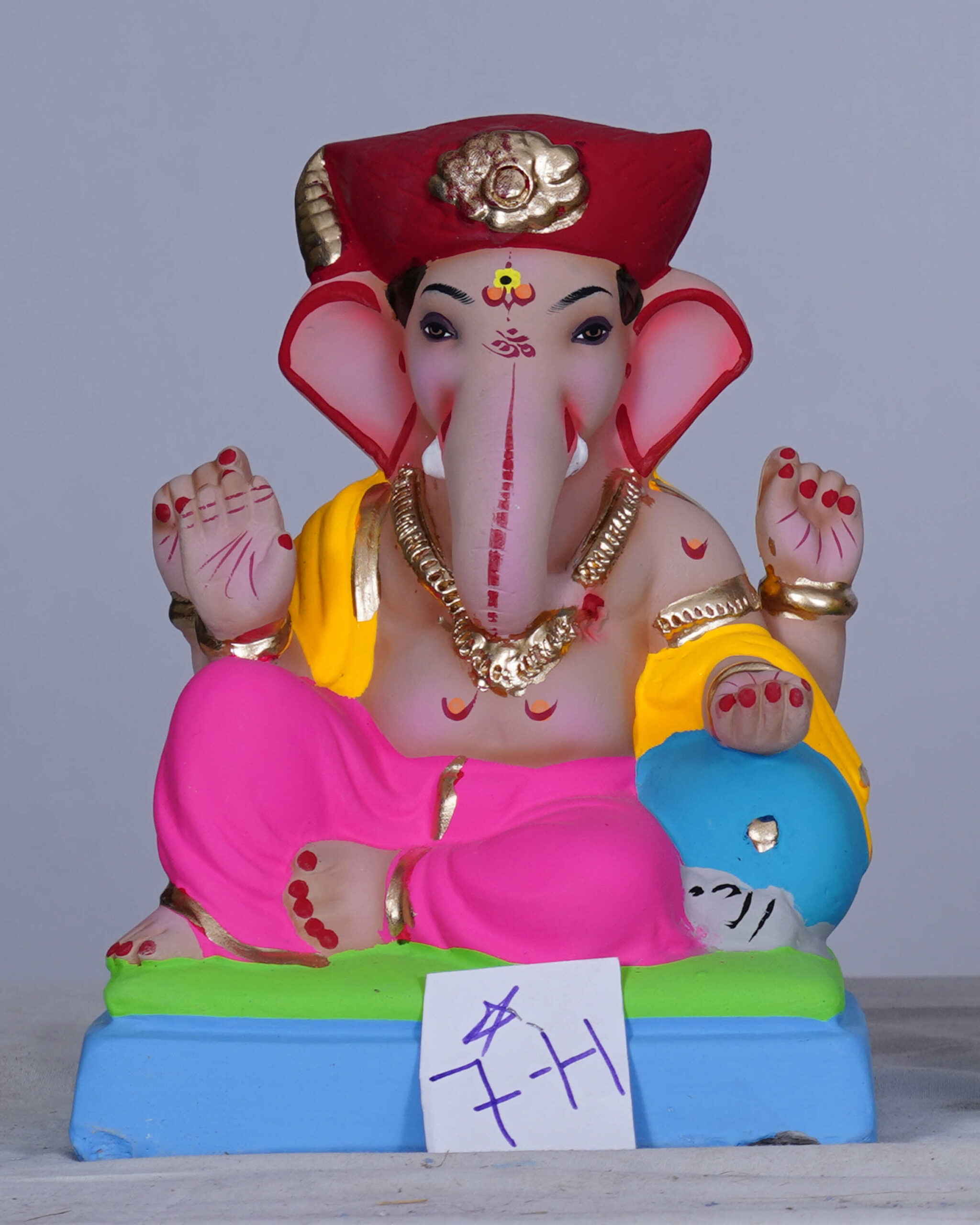 Lal Baugh Cha Raja Ganpati Idol Atharv Eco Friendly Ganesh Idols 0463